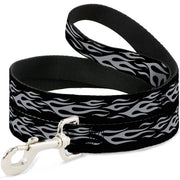 Dog Leash - Flame Silver Dog Leashes Buckle-Down