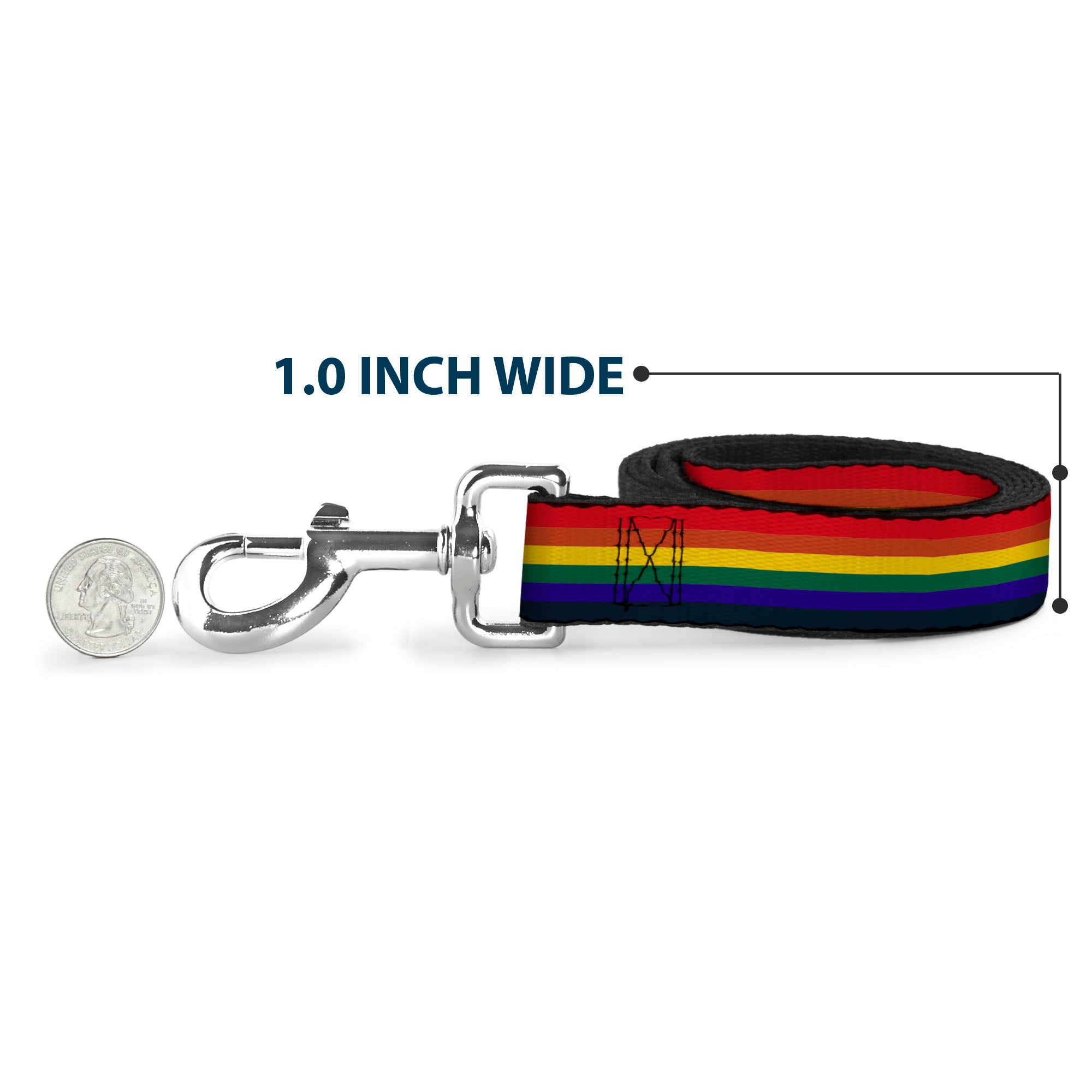 Dog Leash - Rainbow Dog Leashes Buckle-Down