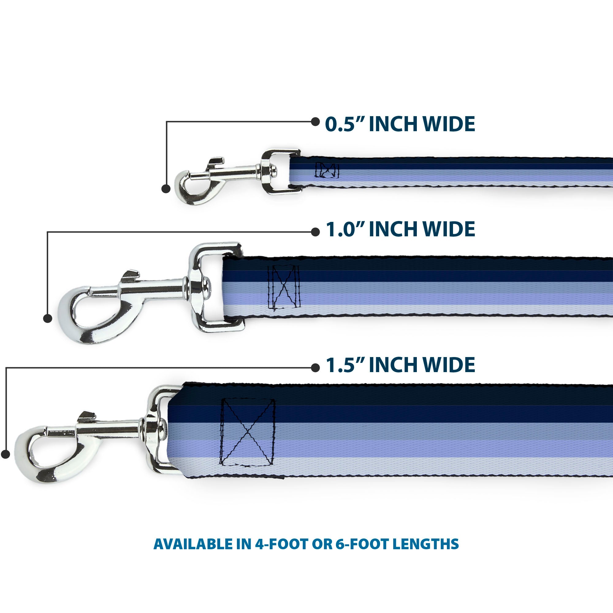 Dog Leash - Spectrum Blue Dog Leashes Buckle-Down