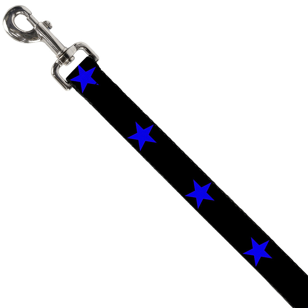 Dog Leash - Star Black/Blue Dog Leashes Buckle-Down