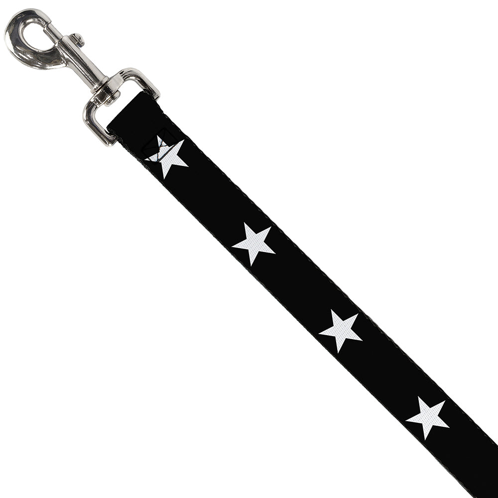 Dog Leash - Star Black/White Dog Leashes Buckle-Down