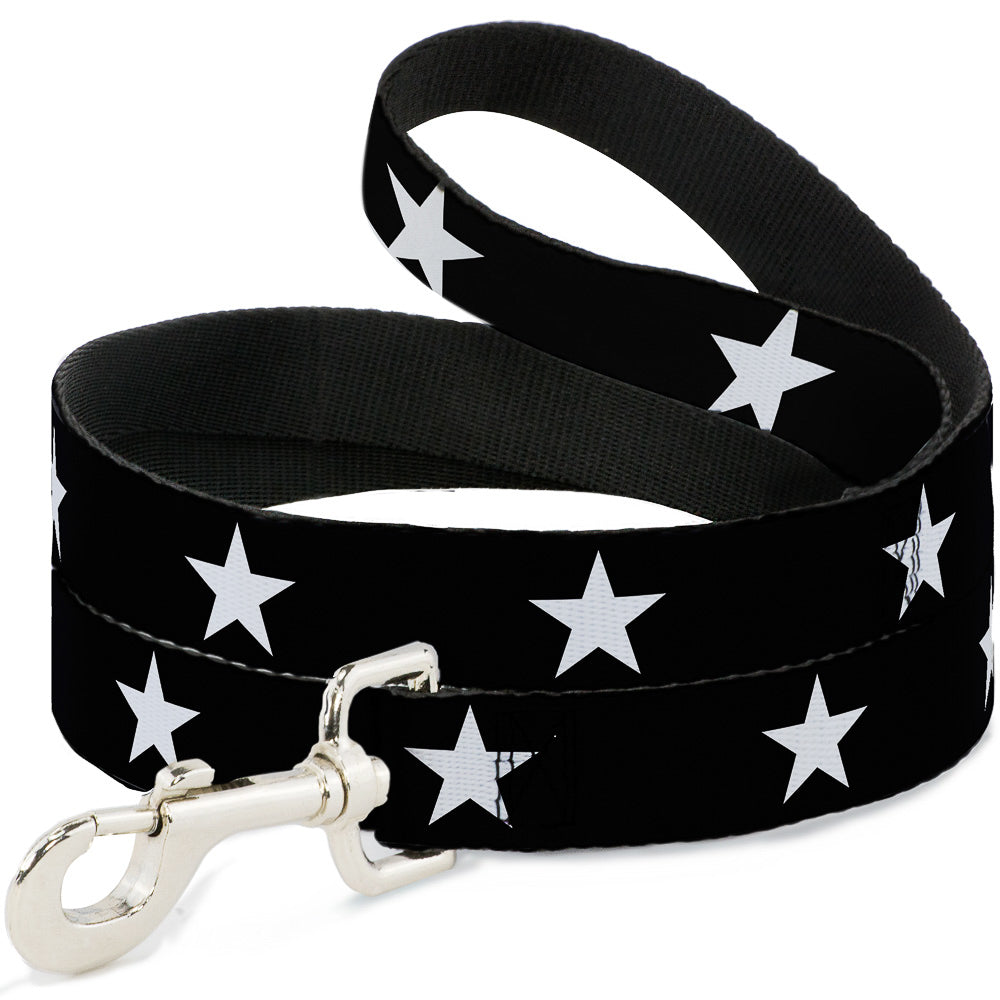Dog Leash - Star Black/White Dog Leashes Buckle-Down