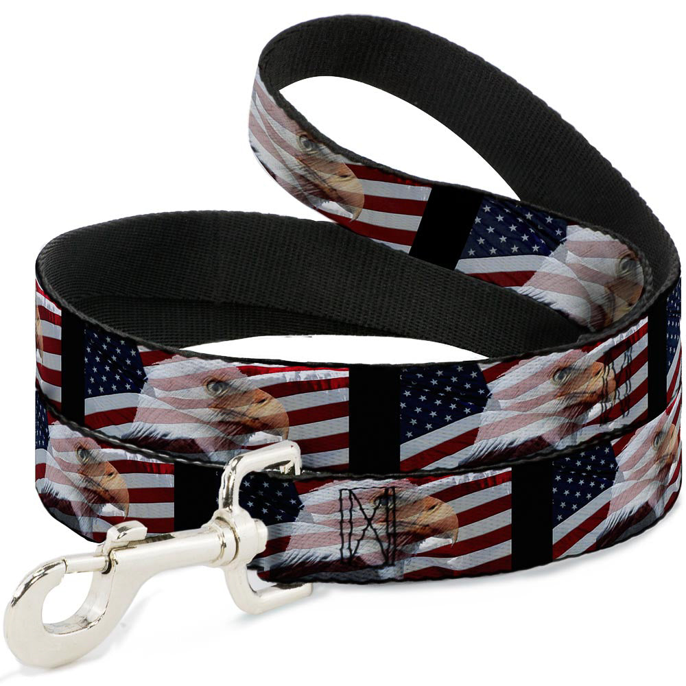 Dog Leash - American Eagle Flags Dog Leashes Buckle-Down