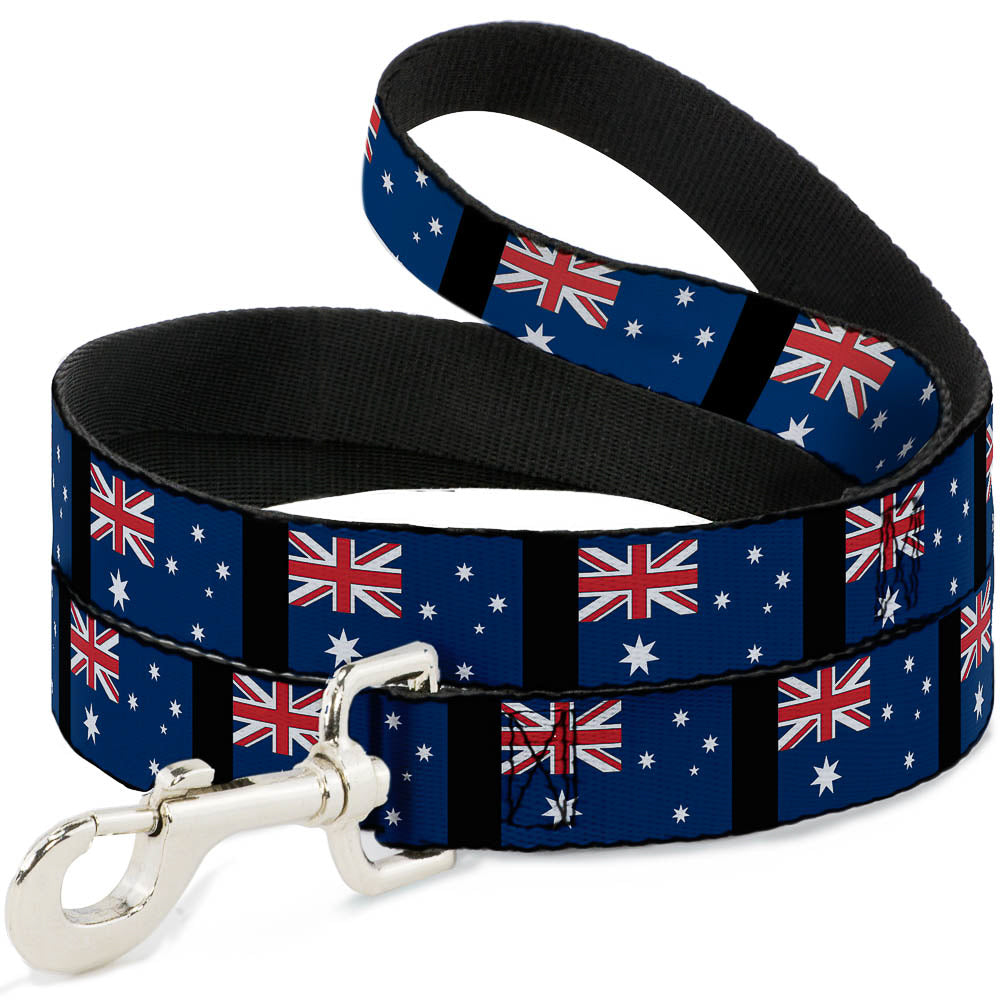 Dog Leash - Australia Flags Dog Leashes Buckle-Down
