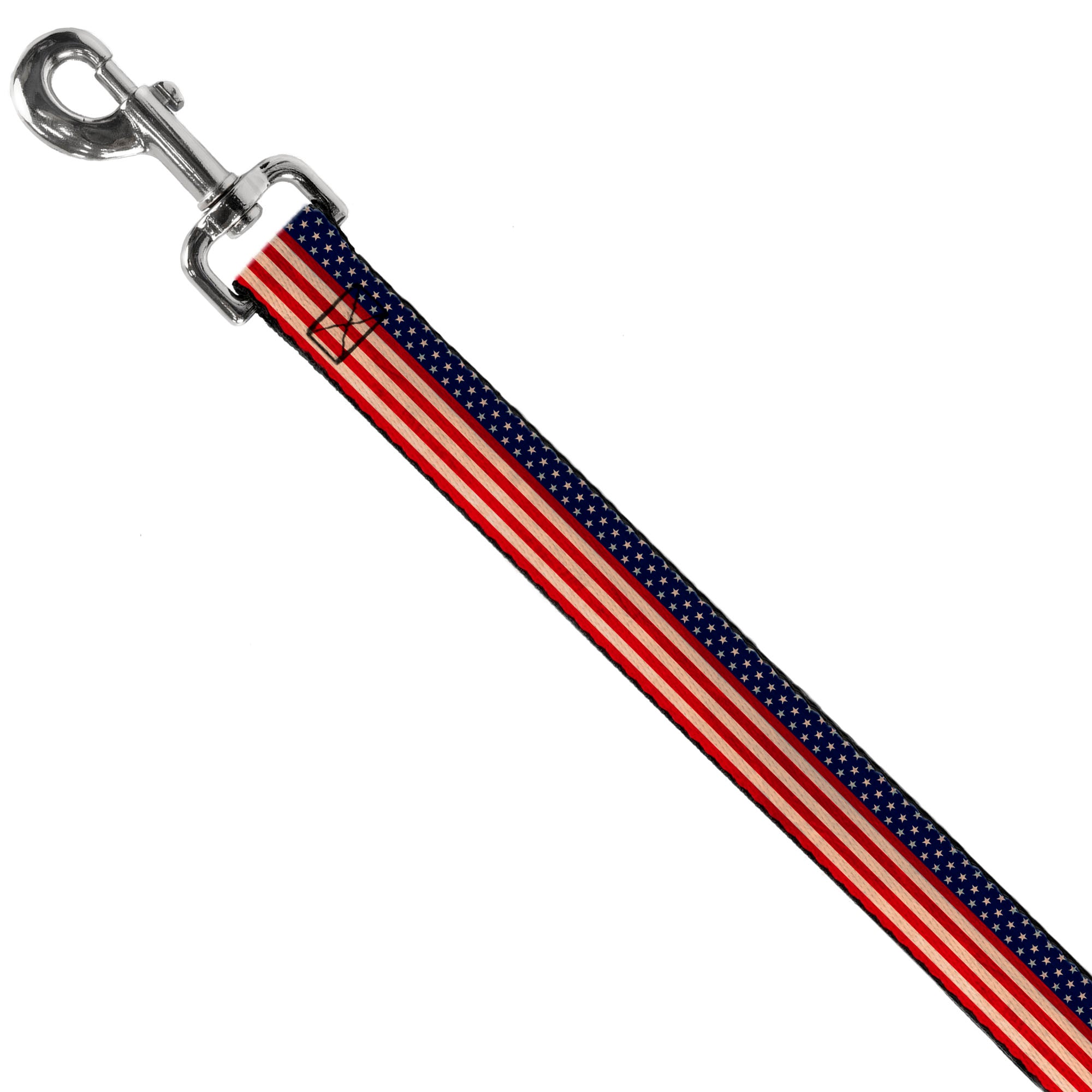 Dog Leash - American Flag Stripe Dog Leashes Buckle-Down