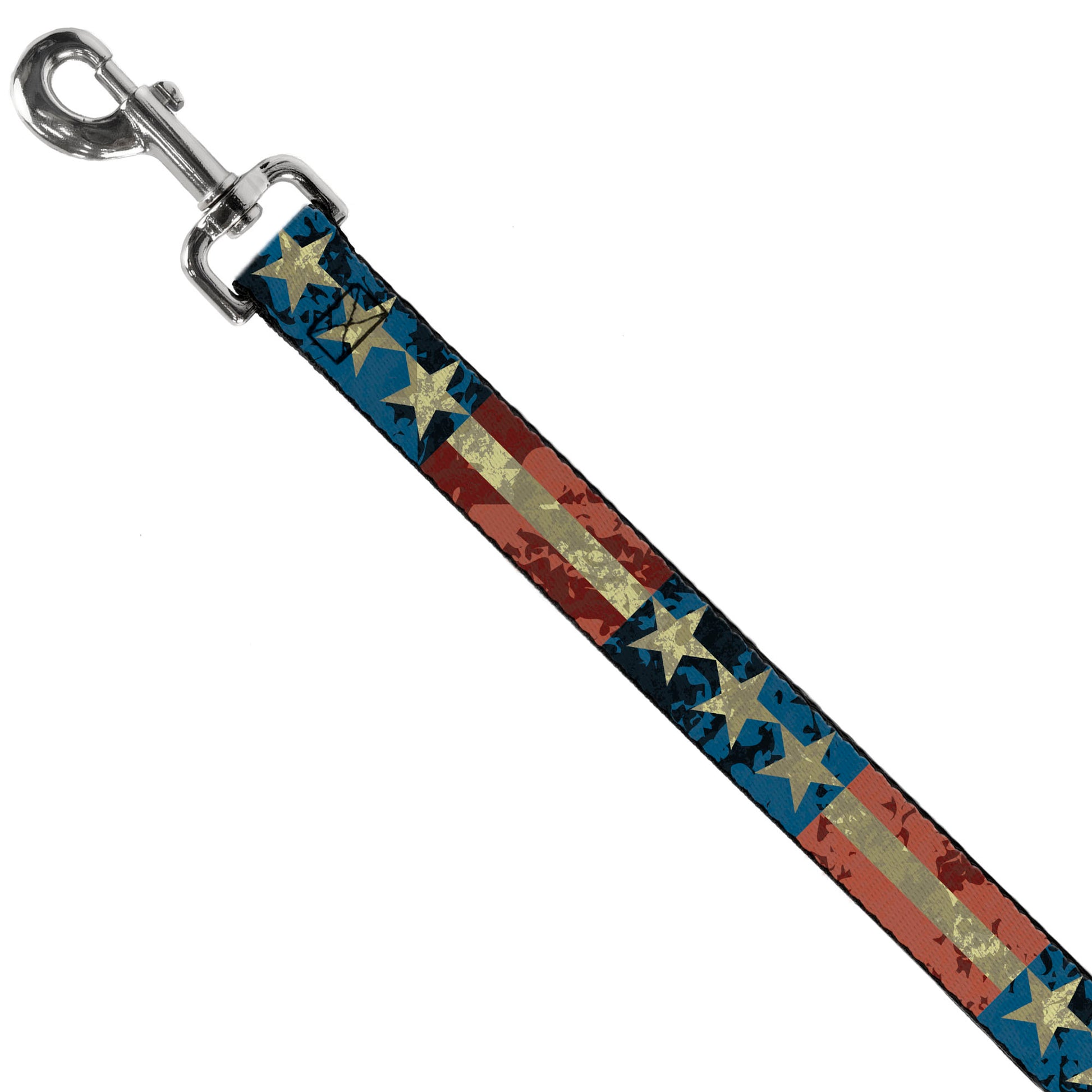 Dog Leash - Americana Vintage Stars & Stripes Dog Leashes Buckle-Down