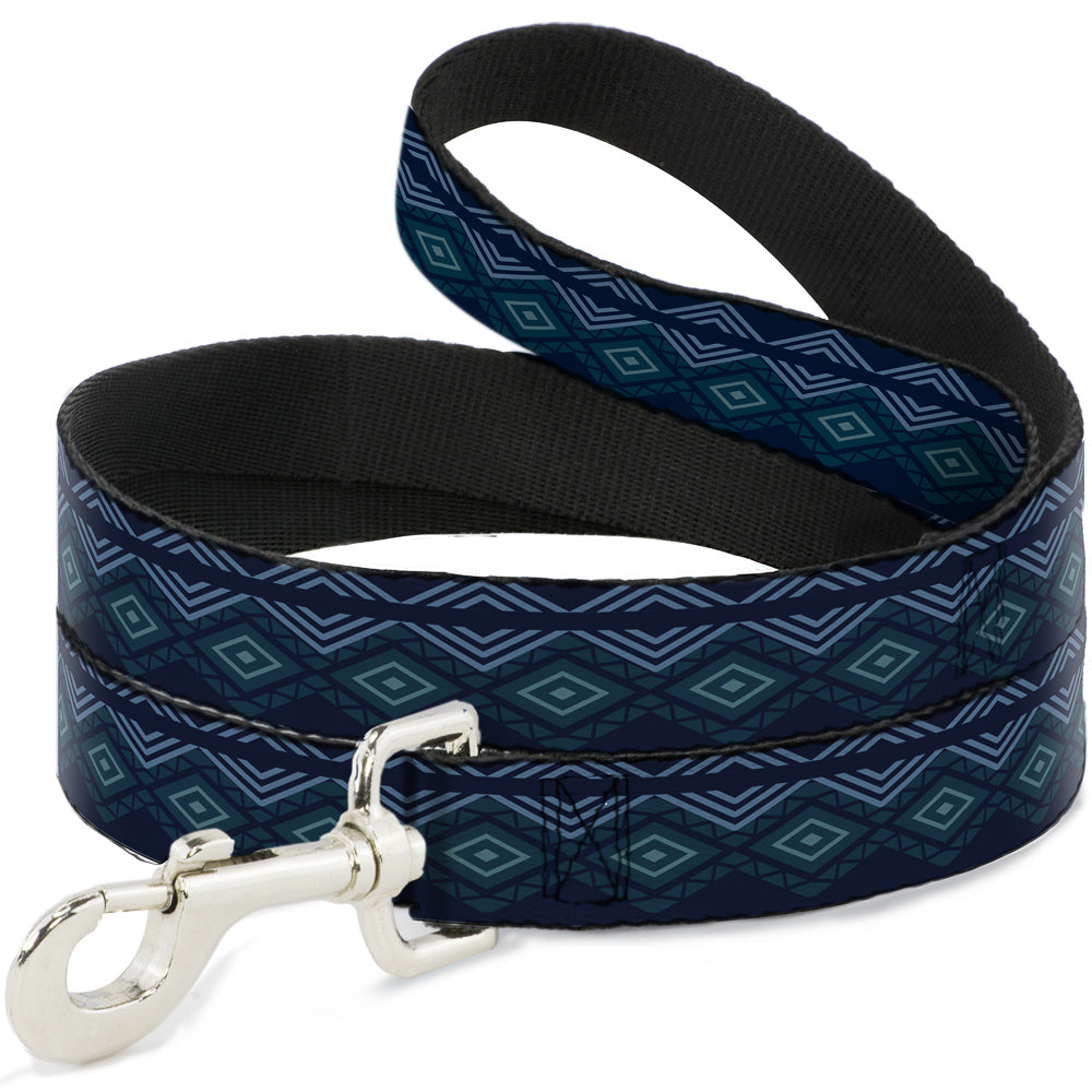 Dog Leash - Aztec3 Blues Dog Leashes Buckle-Down