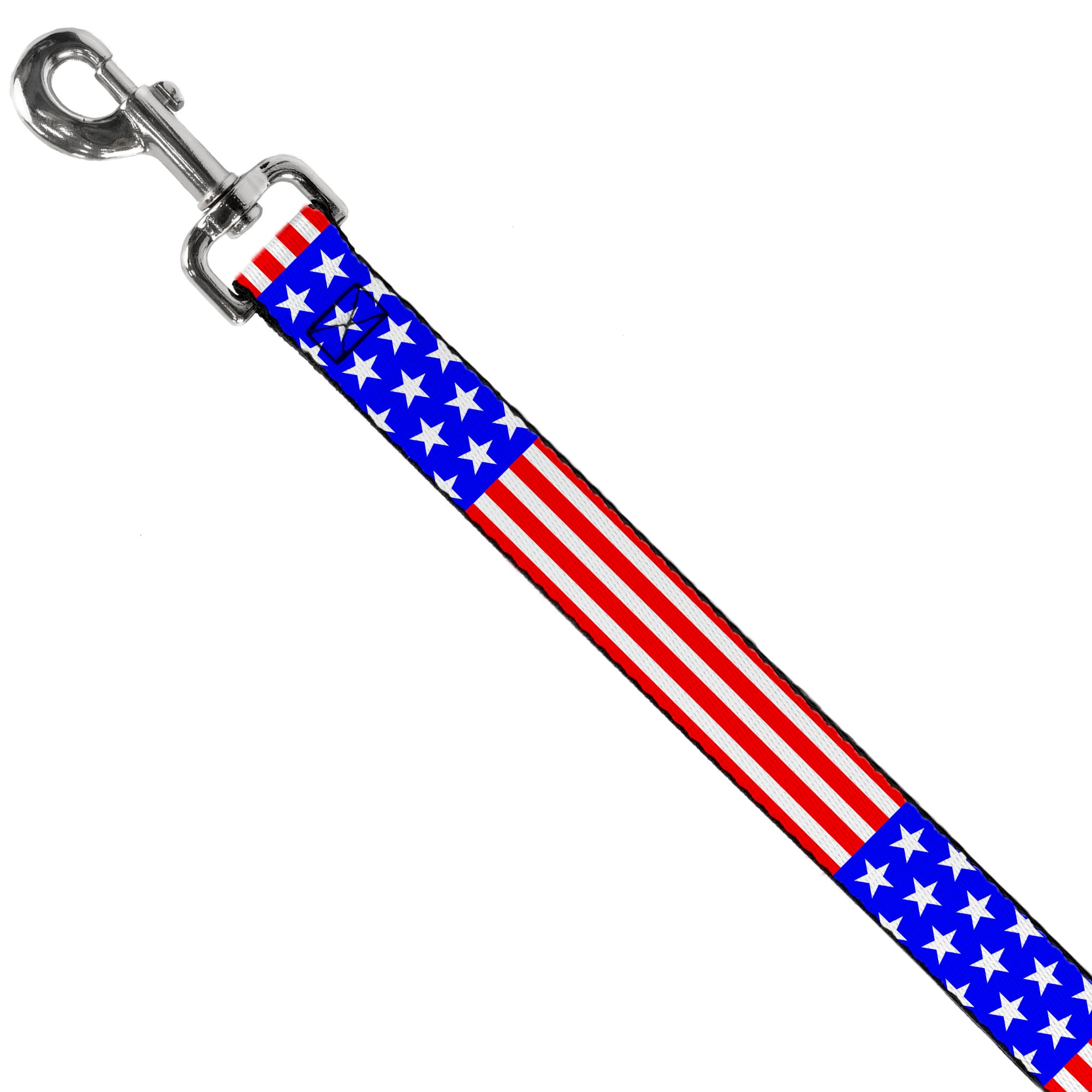 Dog Leash - Americana Stars & Stripes3 Red/White/Blue Dog Leashes Buckle-Down