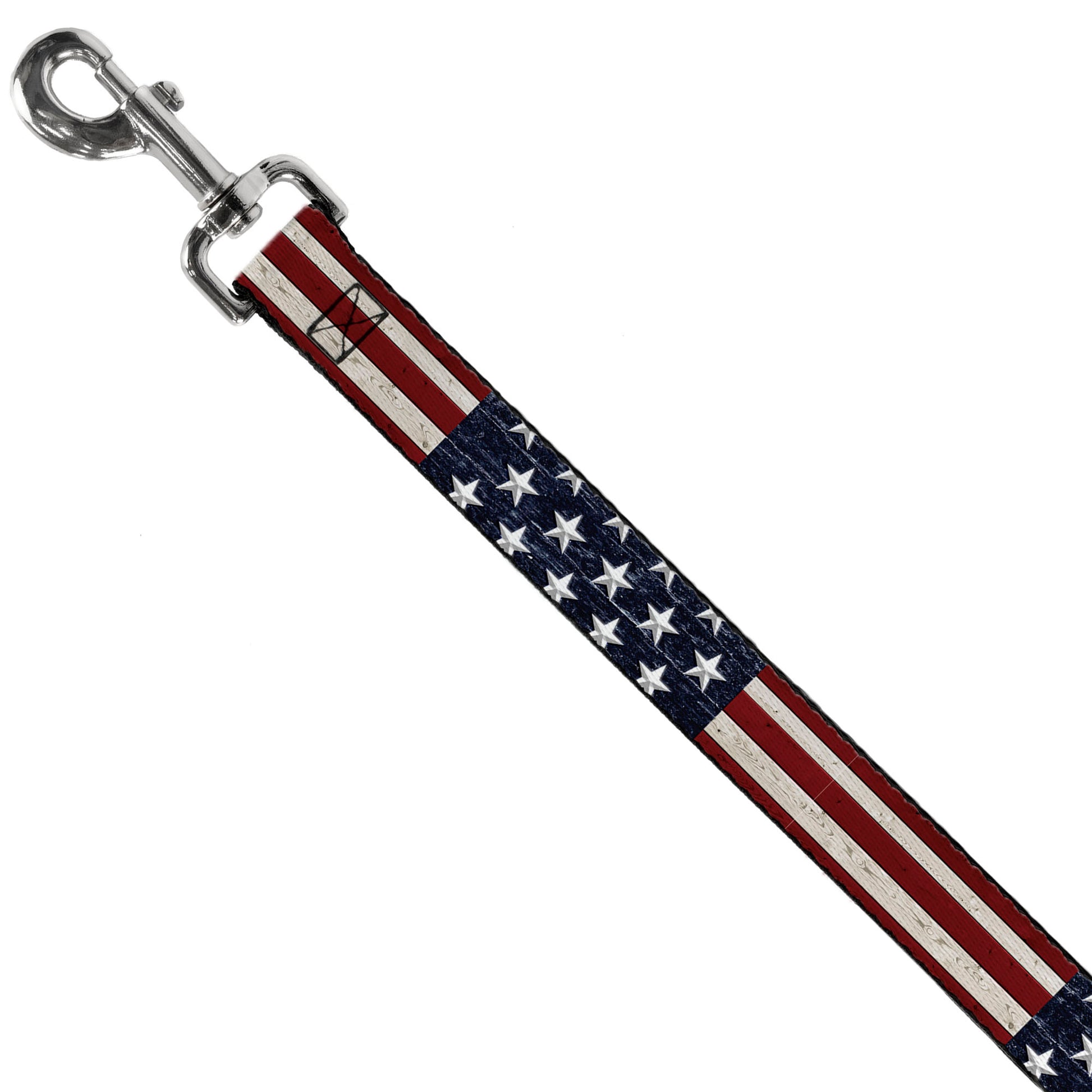 Dog Leash - Americana Rustic Stars & Stripes Dog Leashes Buckle-Down