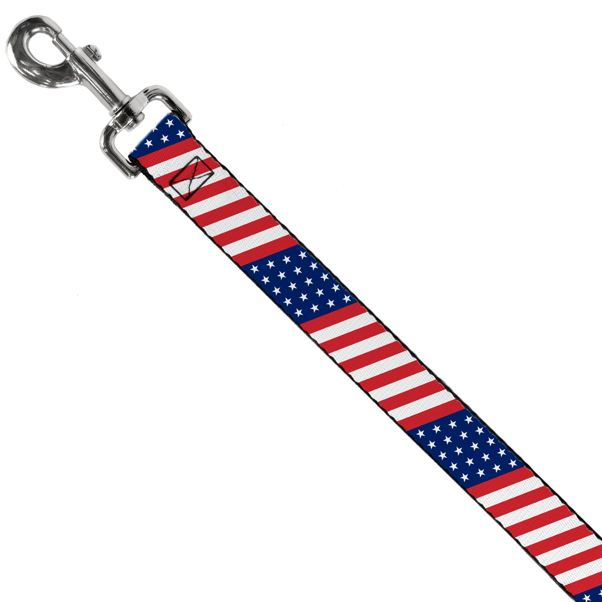 Dog Leash - American Flag Diagonal Dog Leashes Buckle-Down