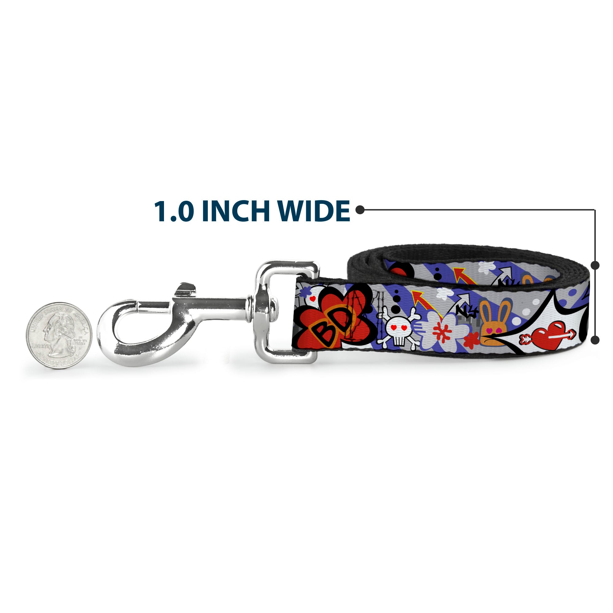 Dog Leash - BD Cartoon Dog Leashes Buckle-Down