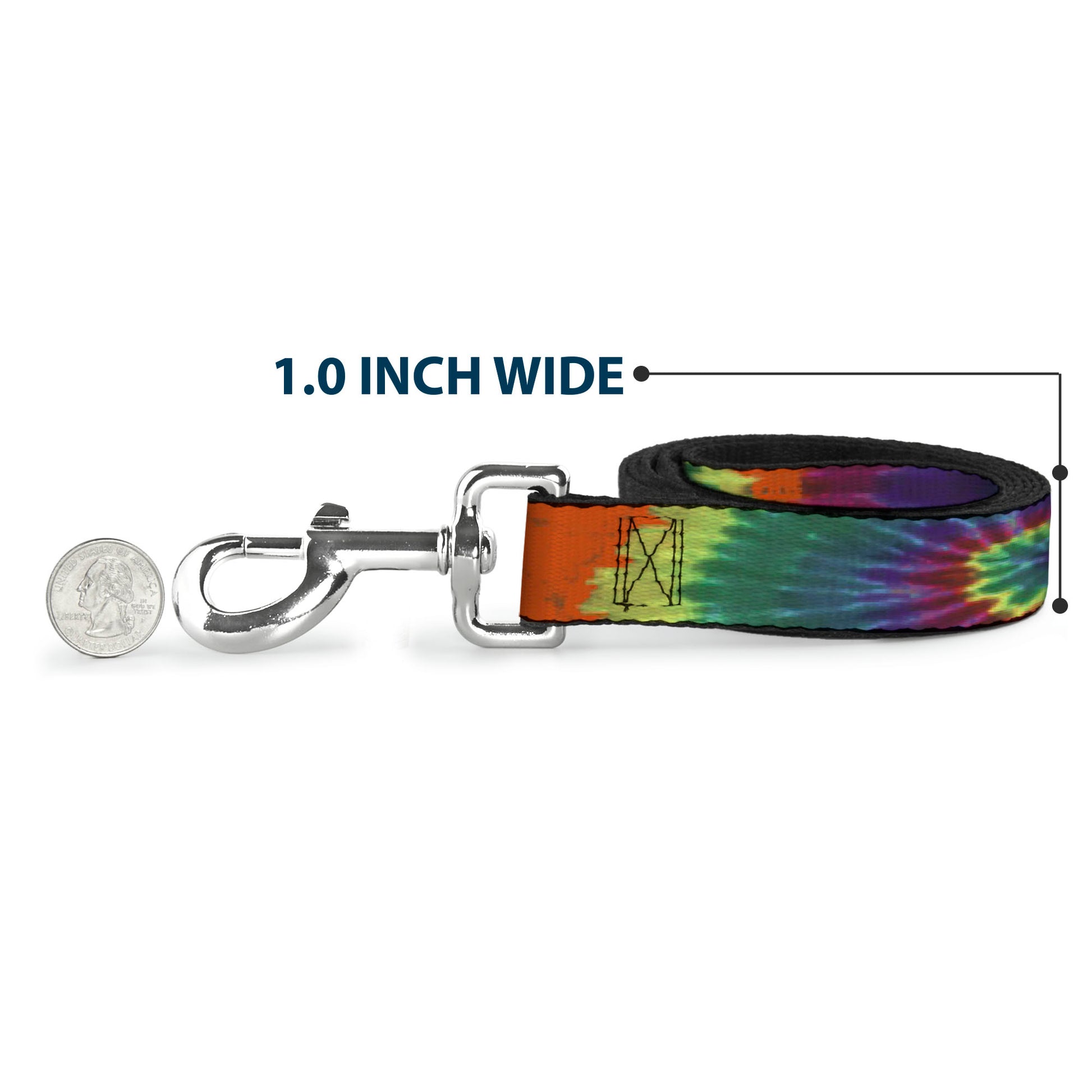 Dog Leash - BD Tie Dye Dog Leashes Buckle-Down