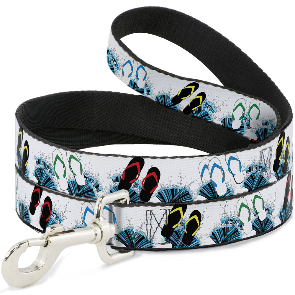 Dog Leash - Beach Flip Flops Dog Leashes Buckle-Down