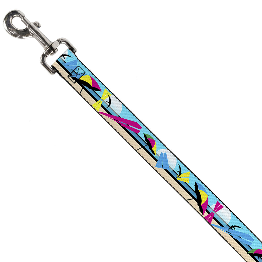 Dog Leash - Beach Scene 2 Dog Leashes Buckle-Down