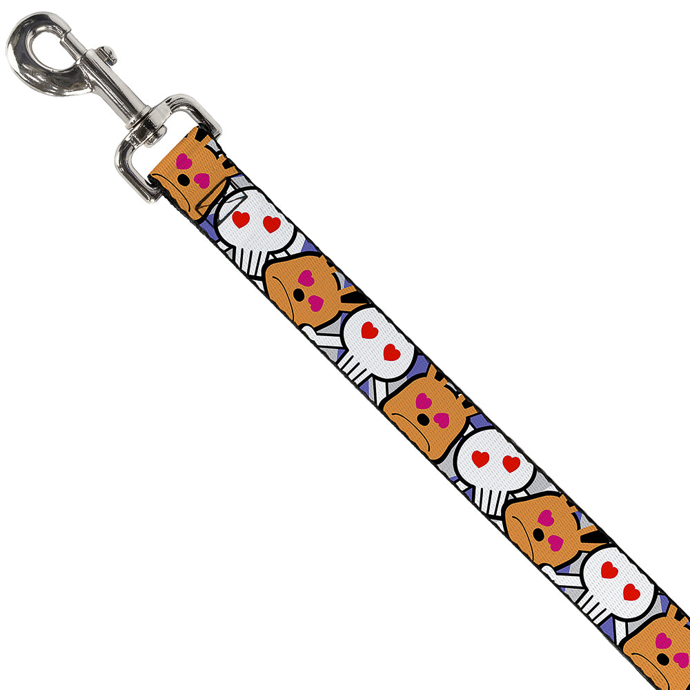 Dog Leash - BD Cartoon CLOSE-UP Dog Leashes Buckle-Down