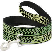 Dog Leash - Buckle-Down Cab Stripe Green/Yellow Fade Dog Leashes Buckle-Down