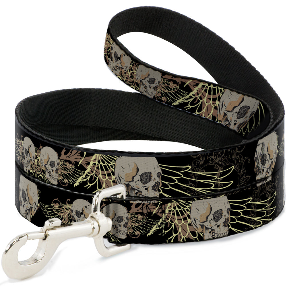 Dog Leash - BD Die Hard Skull 01 Dog Leashes Buckle-Down