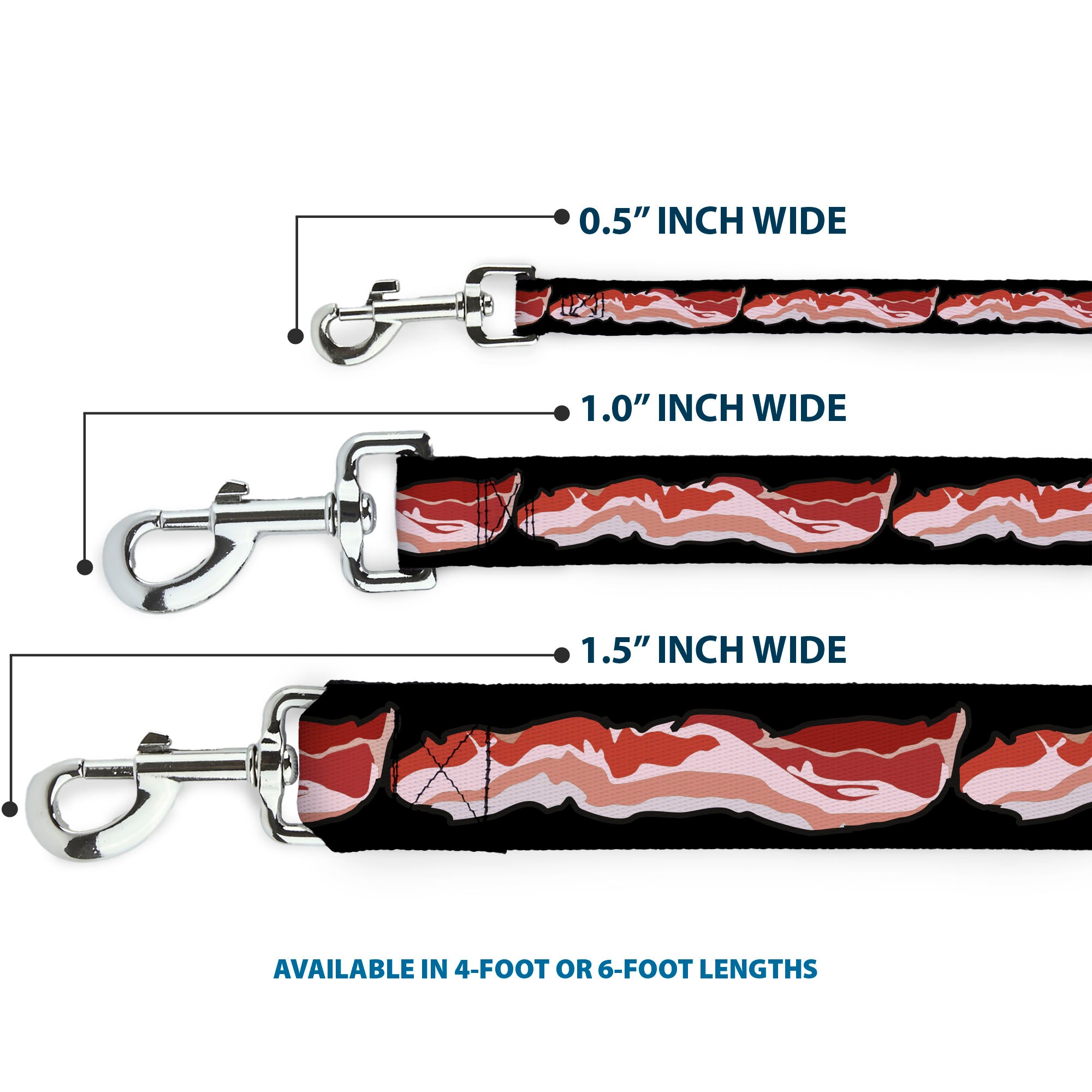 Dog Leash - Bacon Dog Leashes Buckle-Down