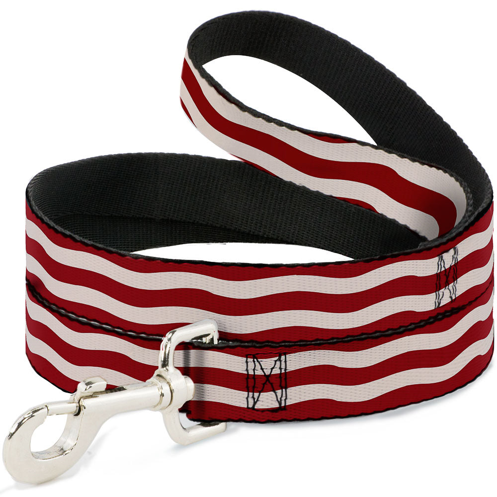 Dog Leash - Bacon Stripe Dog Leashes Buckle-Down