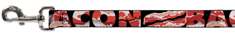 Dog Leash - Bacon w/Text1 Dog Leashes Buckle-Down