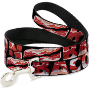 Dog Leash - Bacon w/Text1 Dog Leashes Buckle-Down