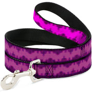 Dog Leash - Boudoir Wallpaper Fuchsia/Black Dog Leashes Buckle-Down