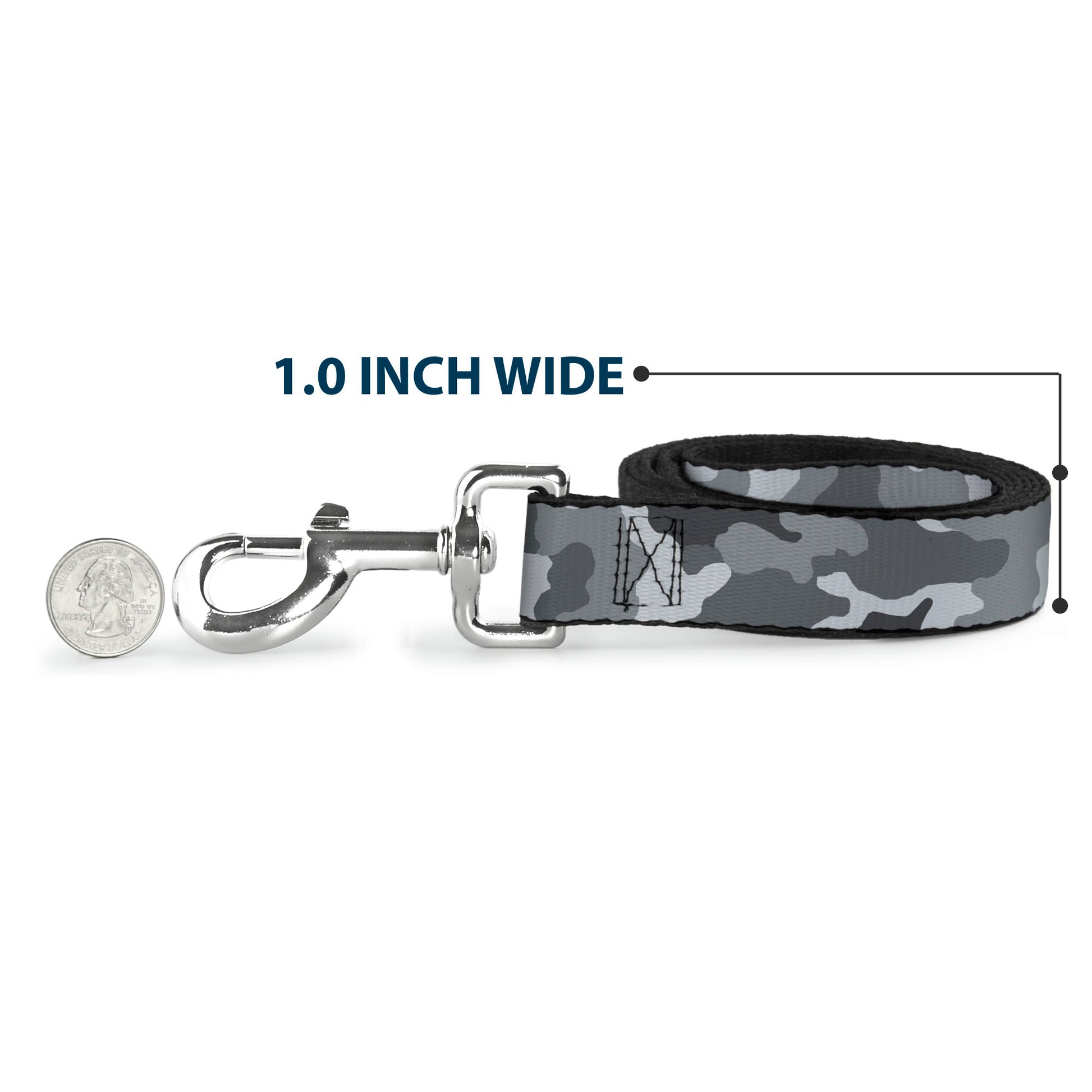 Dog Leash - Camo White Dog Leashes Buckle-Down