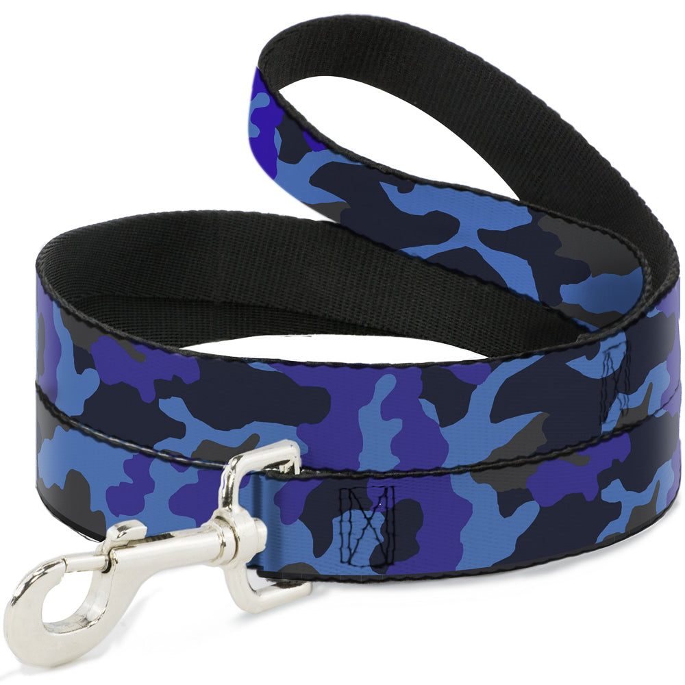 Dog Leash - Camo Blue Dog Leashes Buckle-Down