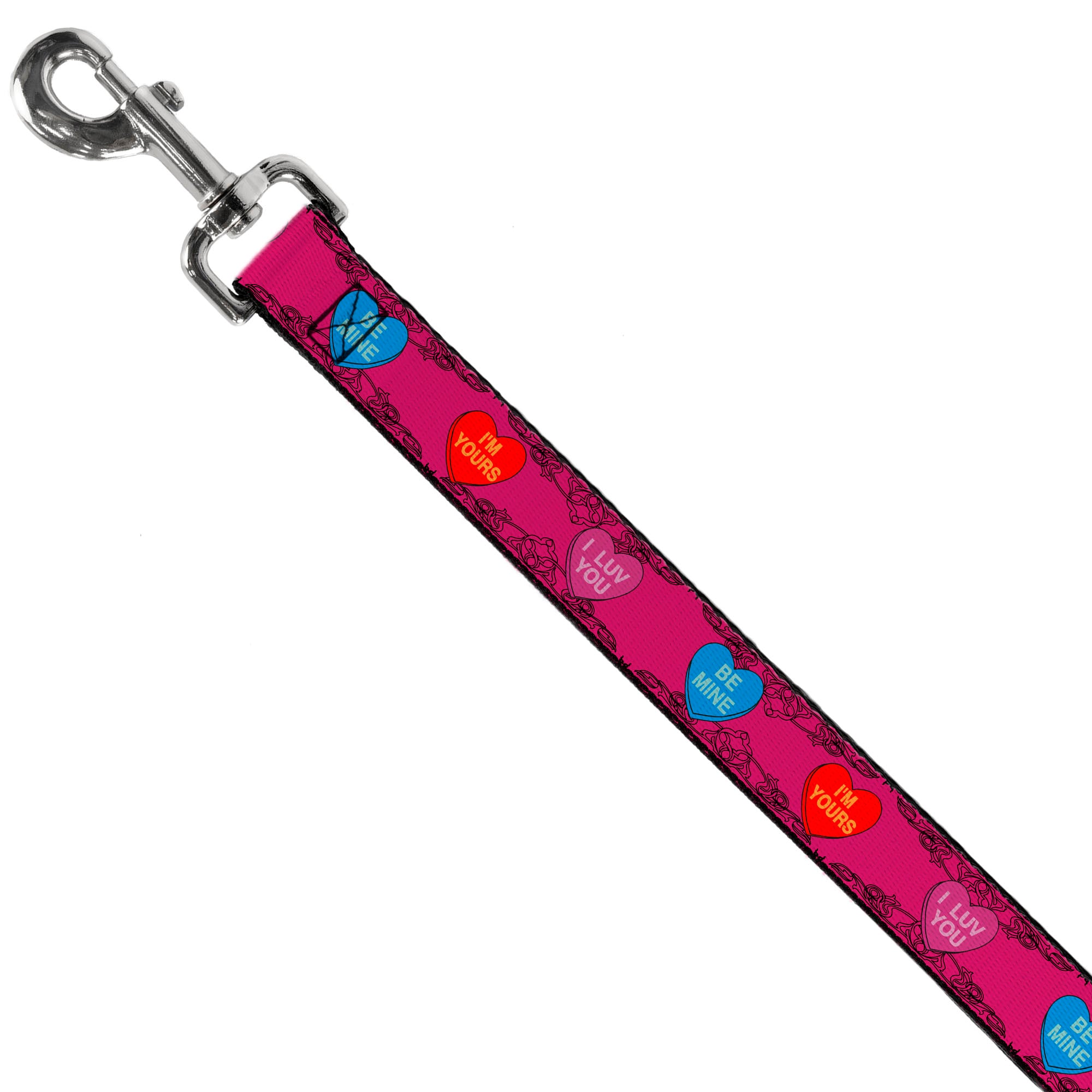 Dog Leash - Candy Hearts Dog Leashes Buckle-Down