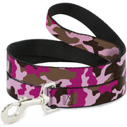 Dog Leash - Camo Pink Dog Leashes Buckle-Down