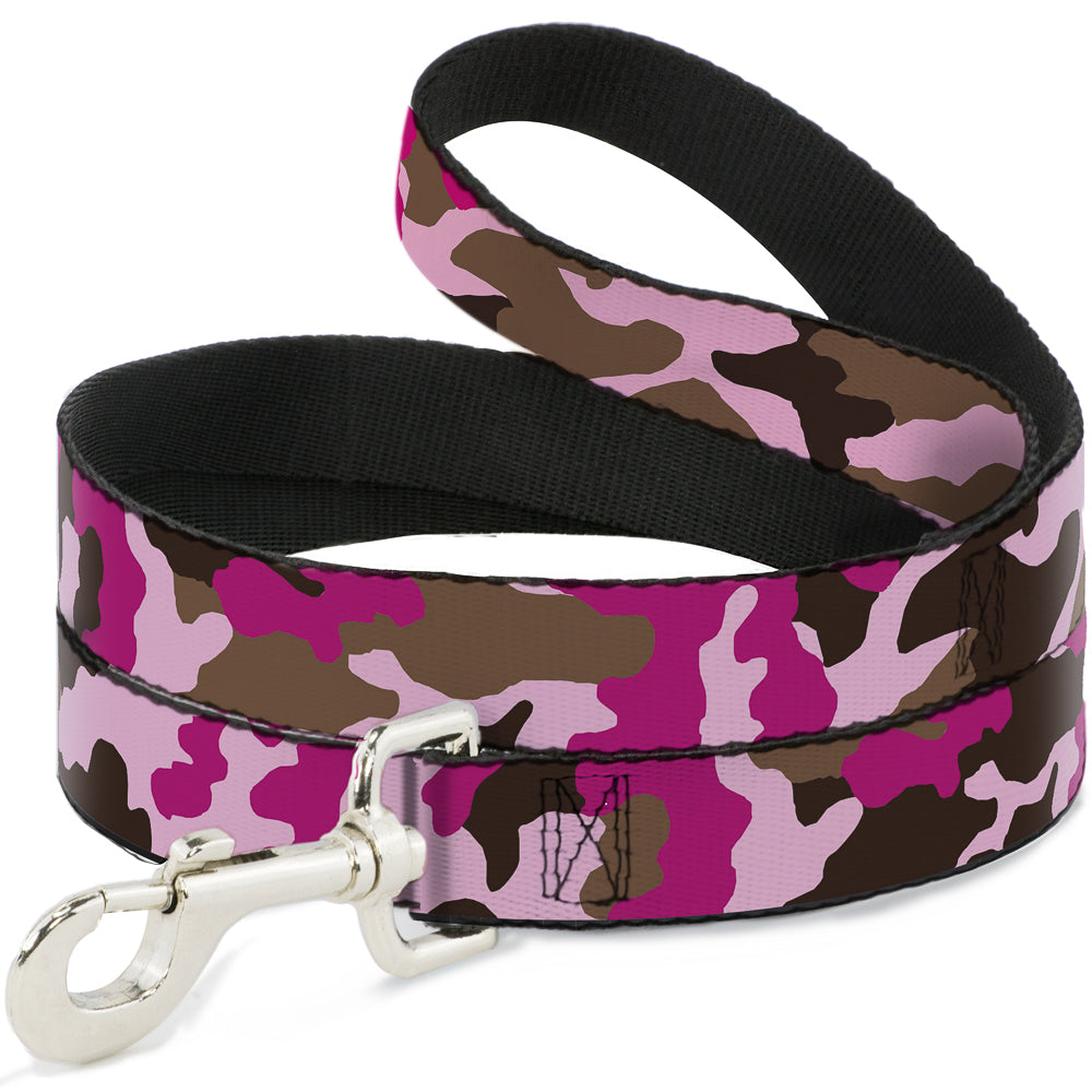 Dog Leash - Camo Pink Dog Leashes Buckle-Down