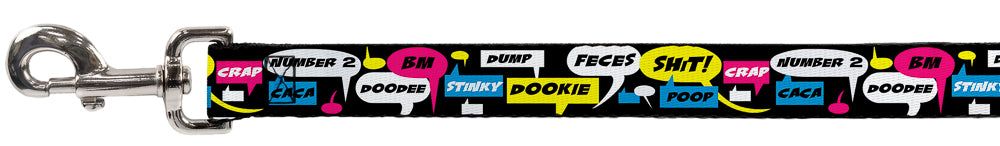 Buckle-Down Dog Leash - Crap Bubbles Dog Leashes Buckle-Down