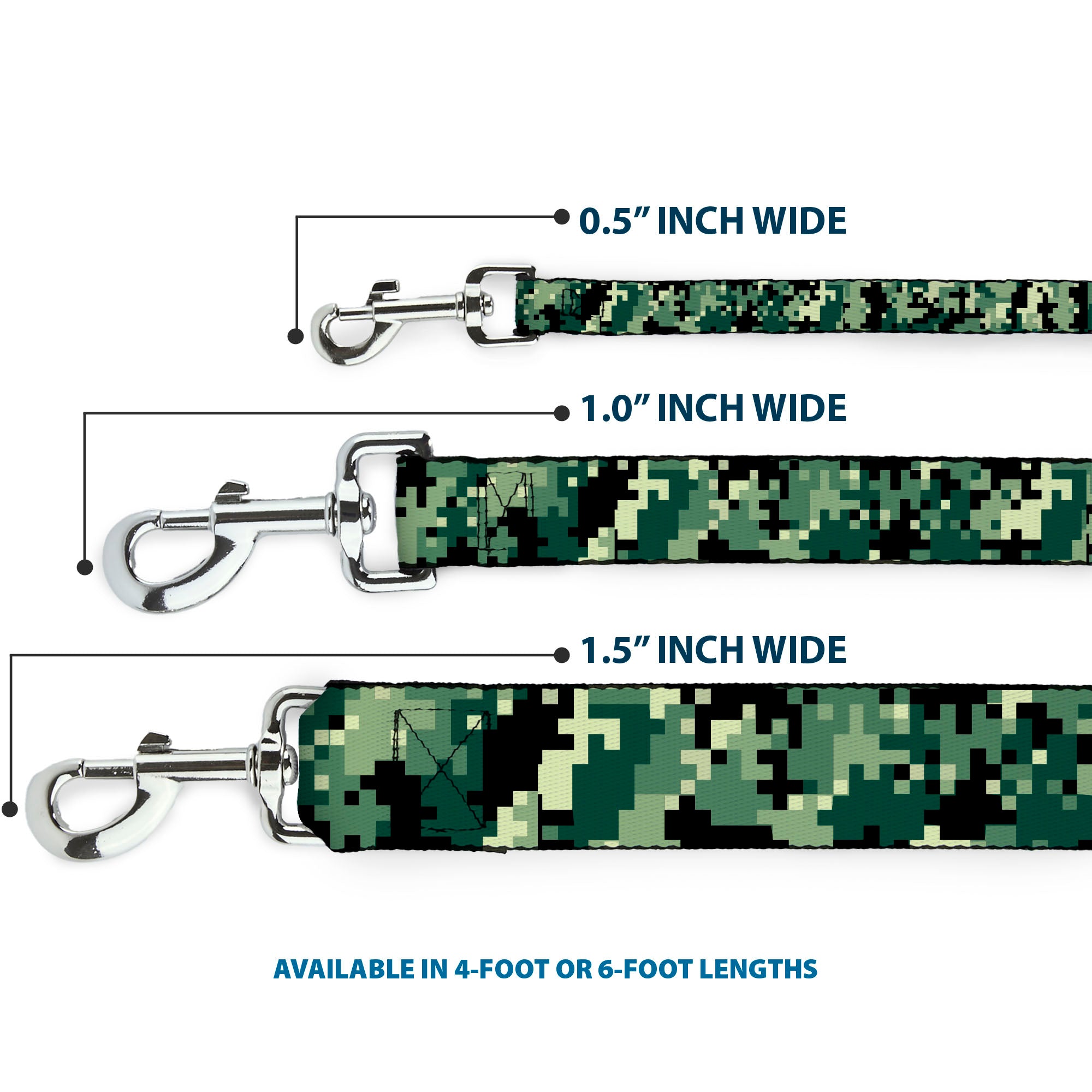 Dog Leash - Digital Camo Dog Leashes Buckle-Down