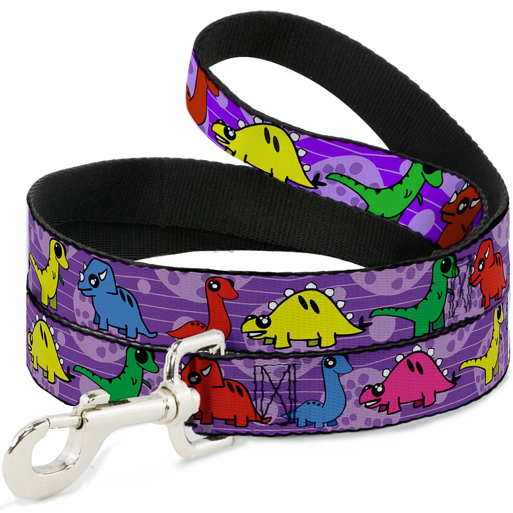 Dog Leash - Dinosaur Cartoon Dog Leashes Buckle-Down