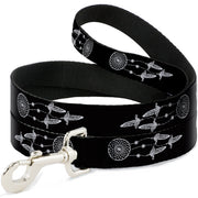 Dog Leash - Dream Catcher Black/White Dog Leashes Buckle-Down