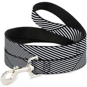 Dog Leash - Eighties 7 Black/White Dog Leashes Buckle-Down