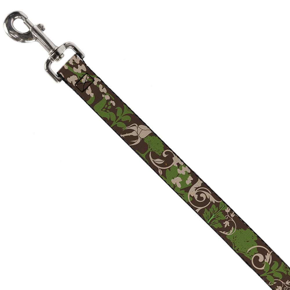 Dog Leash - Earthy Brown/Green Dog Leashes Buckle-Down