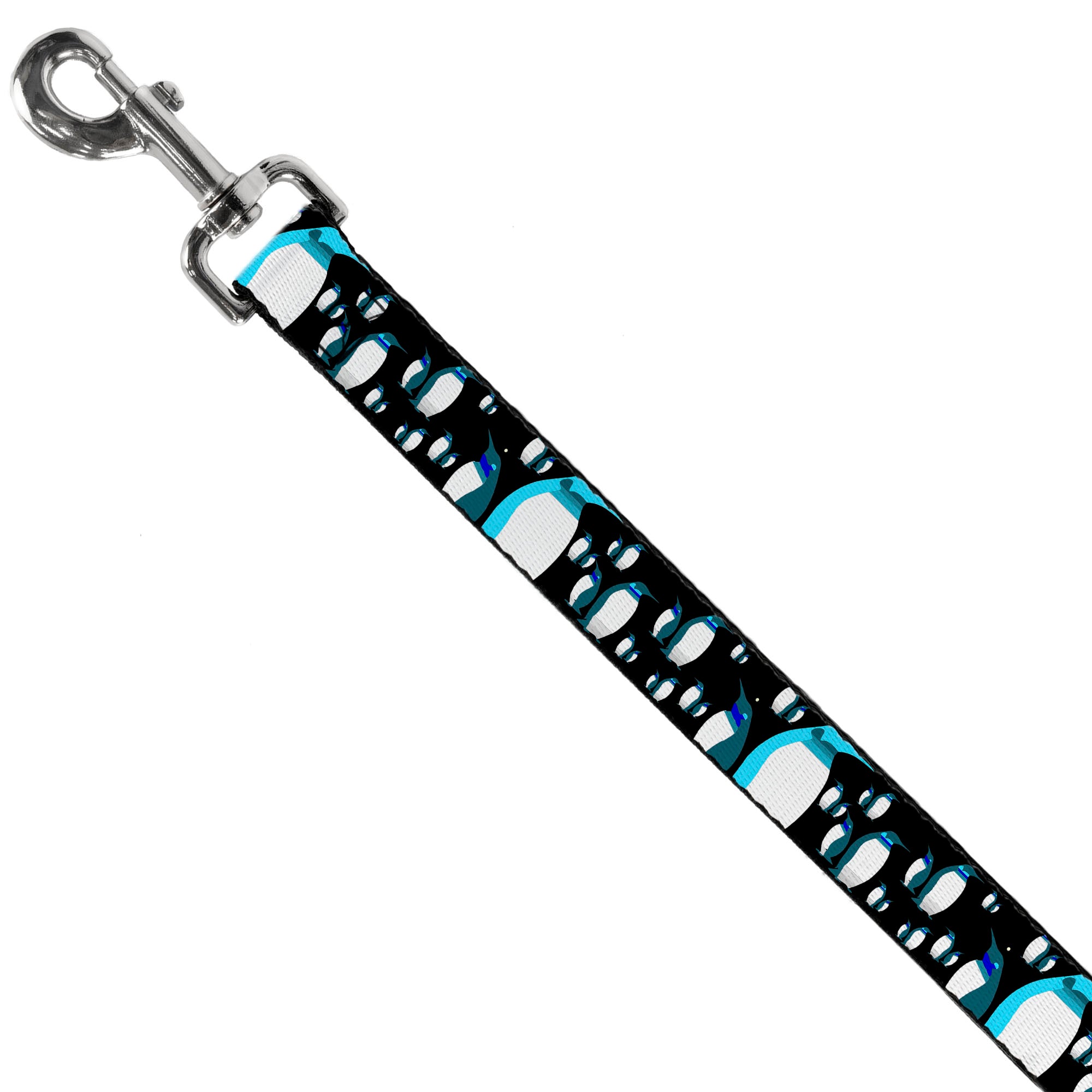 Dog Leash - Emperor Penguins Gray/Blues Dog Leashes Buckle-Down