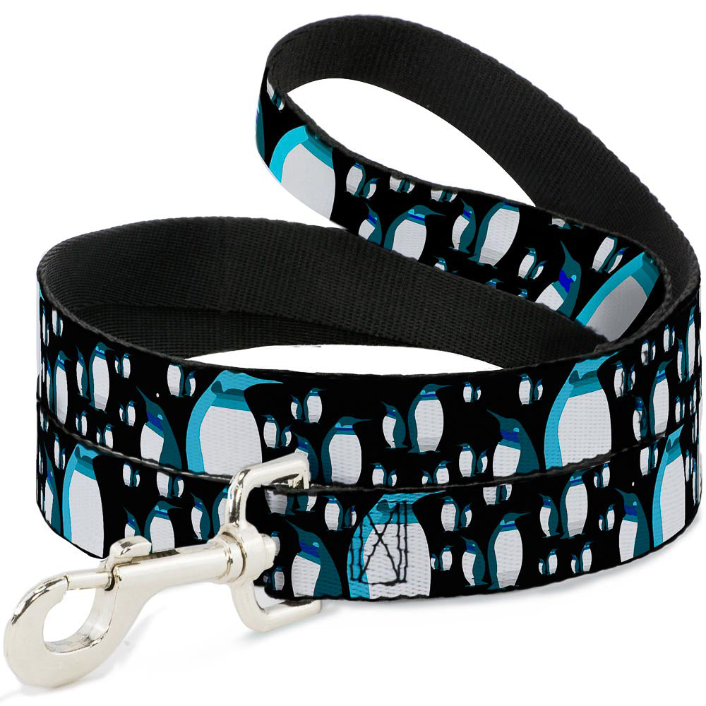 Dog Leash - Emperor Penguins Gray/Blues Dog Leashes Buckle-Down