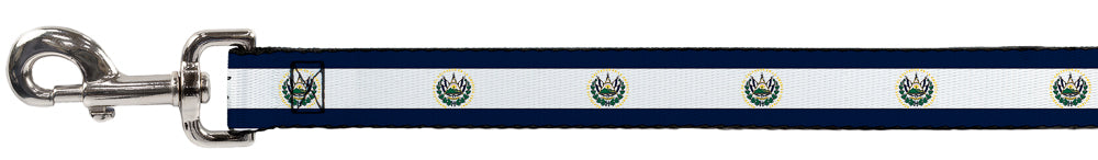 Dog Leash - El Salvador Flag Dog Leashes Buckle-Down