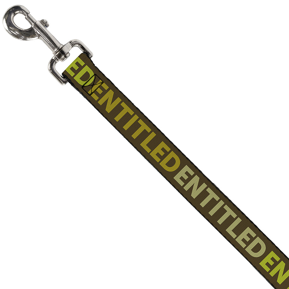 Dog Leash - ENTITLED Tonal Greens Dog Leashes Buckle-Down