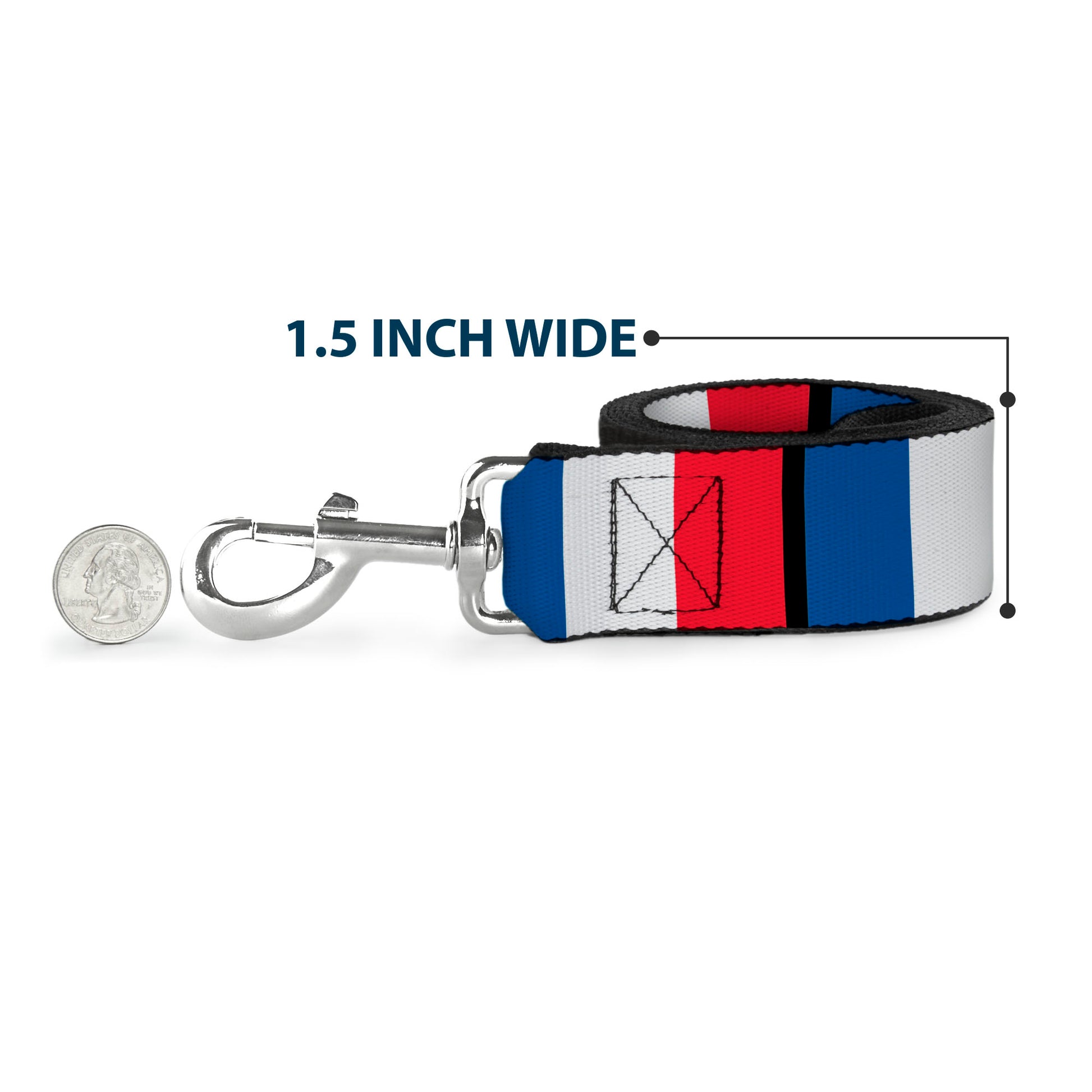 Dog Leash - France Flags Dog Leashes Buckle-Down