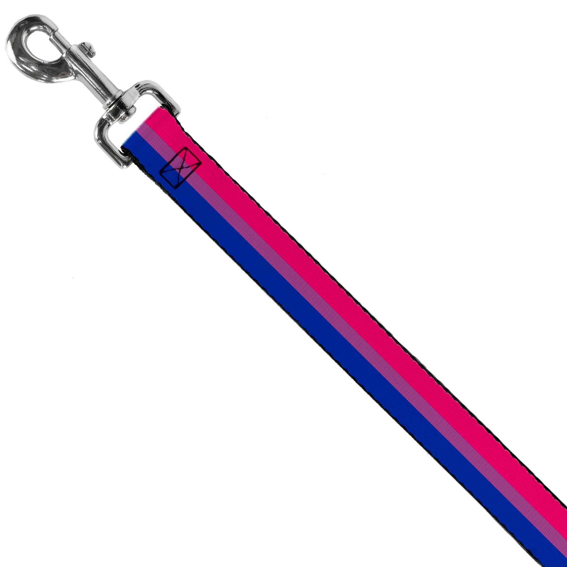 Dog Leash - Flag Bisexual Pink/Purple/Blue Dog Leashes Buckle-Down