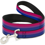 Dog Leash - Flag Bisexual Pink/Purple/Blue Dog Leashes Buckle-Down
