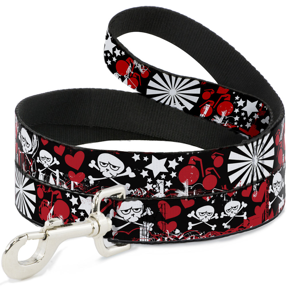 Buckle-Down Dog Leash - Graffiti Women's Dog Leashes Buckle-Down