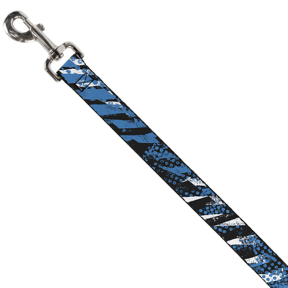 Dog Leash - Grunge Tread Blue Dog Leashes Buckle-Down