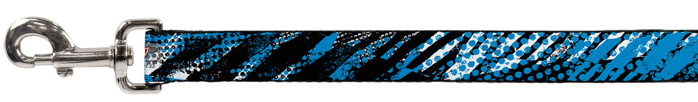 Dog Leash - Grunge Tread Blue Dog Leashes Buckle-Down