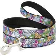 Dog Leash - Gems Stacked Multi Color Dog Leashes Buckle-Down