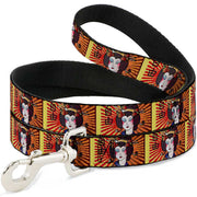 Dog Leash - Geisha Distressed Repeat Dog Leashes Buckle-Down