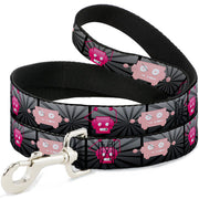 Dog Leash - Hot Beat Bot Pink Dog Leashes Buckle-Down
